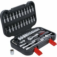 Padrunvõtmete ja võtmete komplekt BGS TECHNIC 2142, 46 tk
