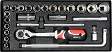 Tööriistakomplekt Yato YT-12671, 25 tk