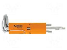 Torx võtmete komplekt Neo T10-T50, 9 tk