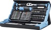 Otsikute komplekt Hazet SmartCase 2200SC-31, 73 tk, must/sinine