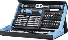 Otsikute komplekt Hazet SmartCase 2200SC-31, 73 tk, must/sinine