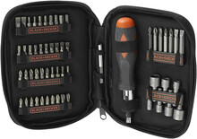 Otsikute komplekt Black&Decker A7104, 56 tk