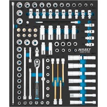 Padrunvõtmete komplekt Hazet 163D-2/103, 103 tk