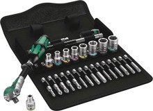 Padrunvõtmete komplekt Wera 8100 SA 6 Zyklop Speed, 1/4, 28 tk