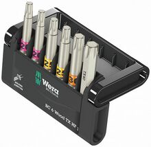 Otsikute komplekt Wera Bit-Check 6 Wood TX HF 1 SB, 6 tk