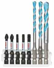 Puuride ja otsikute komplekt Bosch 2608577144, 8 tk