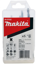 Puuride komplekt Makita B-57532, 5 tk