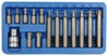 Otsikute komplekt Vorel 66580 TORX, 15 tk