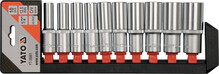 Padrunvõtmete komplekt Yato YT-38861, 10 tk
