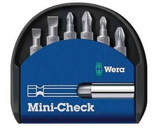 Otsikute komplekt Wera Bit-Check 7, 7 tk