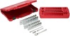 Padrunvõtmete komplekt Milwaukee 4932464944, 50 tk, 1/4 koos rätnikuga