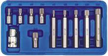 Otsikute komplekt Vorel 66770 SPLINE, 11 tk