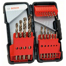 Metallipuuri komplekt Bosch 2607017047, HSS-CO, 18 tk
