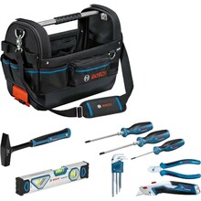 Käsitööriistade komplekt koos tööriistakotiga Bosch GWT 20 1600A02H5B
