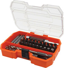 Tarvikute komplekt Black Decker A7234-XJ, 45 tk