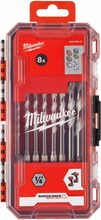 Puuride komplekt Milwaukee Shockwave, 8 tk