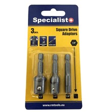 Adapterite komplekt Specialist+ 1/4, 3/8, 1/2