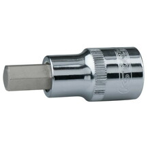Otsakupadrun KS Tools CHROMEplus 1/2 HEX 4 mm