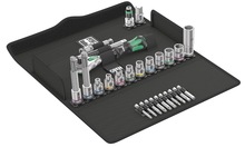 Tööriistakomplekt Wera Bicycle Set 7, 27 tk, must/roheline