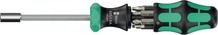 Sukitsa komplekt Wera Kraftform Kompakt 27 RA 2 WE05051518001, 6 tk, must/roheline