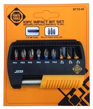 Otsikute komplekt Forte Tools BT10-00, 10 tk