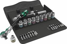 Tööriistakomplekt Wera Zyklop Speed 8100 SC 1/2, 28 tk