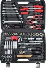 Võtmete komplekt Awtools AW39122BL, 122 tk, must