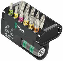 Otsikute komplekt Wera Bit-Check 12 Wood TX HF 1, 12 tk