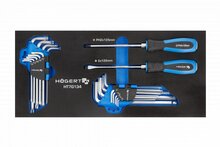 Tööriistakomplekt Hogert HT7G134, 20 tk