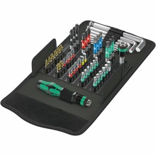 Otsakukruvitsa komplekt WERA KK100, 52 tk