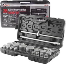 Võtmekomplekt Rockforce / Wmc FK-68262-5, 26 tk, 3/4 - 1 kuuskant