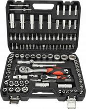 Võtmete komplekt AWtools AW39108BL, 108 tk, must