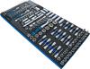 Tööriistakohver XL BGS Technic 74434, padrunvõtmete komplekt 216 tk