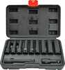 Löökpadrunite komplekt AW-Tools AW38688BL 1/2, 11 tk, must