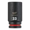 Pikk kuuskant löökpadrun Milwaukee SHW 3/4 33 mm