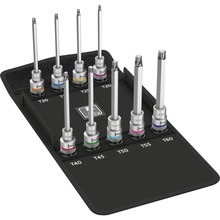 Padrunvõtmete komplekt Wera 8767 C HF 3 TORX, 9 tk