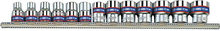 Padrunvõtmete komplekt King Tony 3513MR, 13 tk