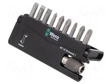 Otsikute komplekt Wera 05056161001 Bit-Check 10 Universal 1, 9-10 tk