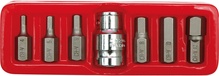 Otsikute komplekt Vorel 66710 HEX CrV, 7 tk