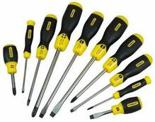 Kruvikeerajate komplekt Stanley Cushion Grip 2-65-005, 10 tk