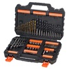 Puuride ja kruviotsikute komplekt Black & Decker A7200-XJ, 109 tk