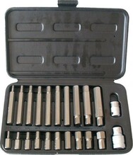 Võtmete komplekt Richmann, HEX4 - HEX14, 22 tk