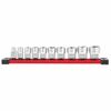 Padrunvõtmete komplekt Milwaukee 4932492508, 3/8, 10 tk