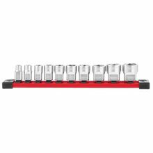 Padrunvõtmete komplekt Milwaukee 4932492508, 3/8, 10 tk