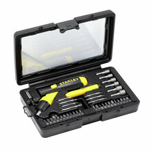 Kruvikeeraja otsikute komplekt Stanley 0-63-038, 38 tk