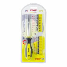 Kruvikeerajate komplekt Wmc Tools 5171, 17 tk