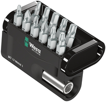 Otsikute komplekt Wera BIT-CHECK 12 Metal 1, 12 tk