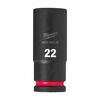 Löökpadrunvõti Milwaukee Shockwave 1/2, 22 mm