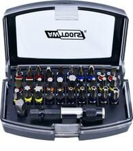 Kruviotsikute komplekt AWTOOLS AW37915, 32 tk