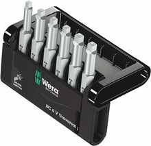 Otsikute komplekt Wera Bit-Check 6 V Universal 1 WE05056478001, 6 tk
